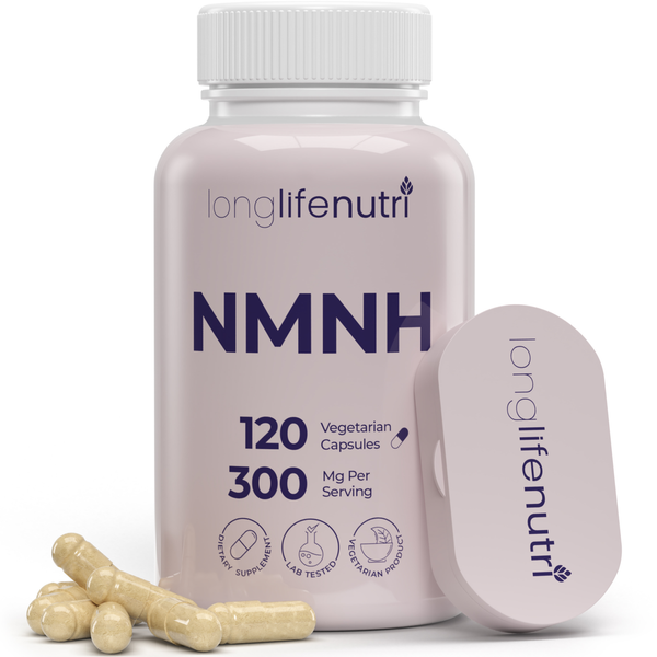 NMN Alternative - NMNH 300mg 120 Vegan Capsules, NAD Supplement for Energy